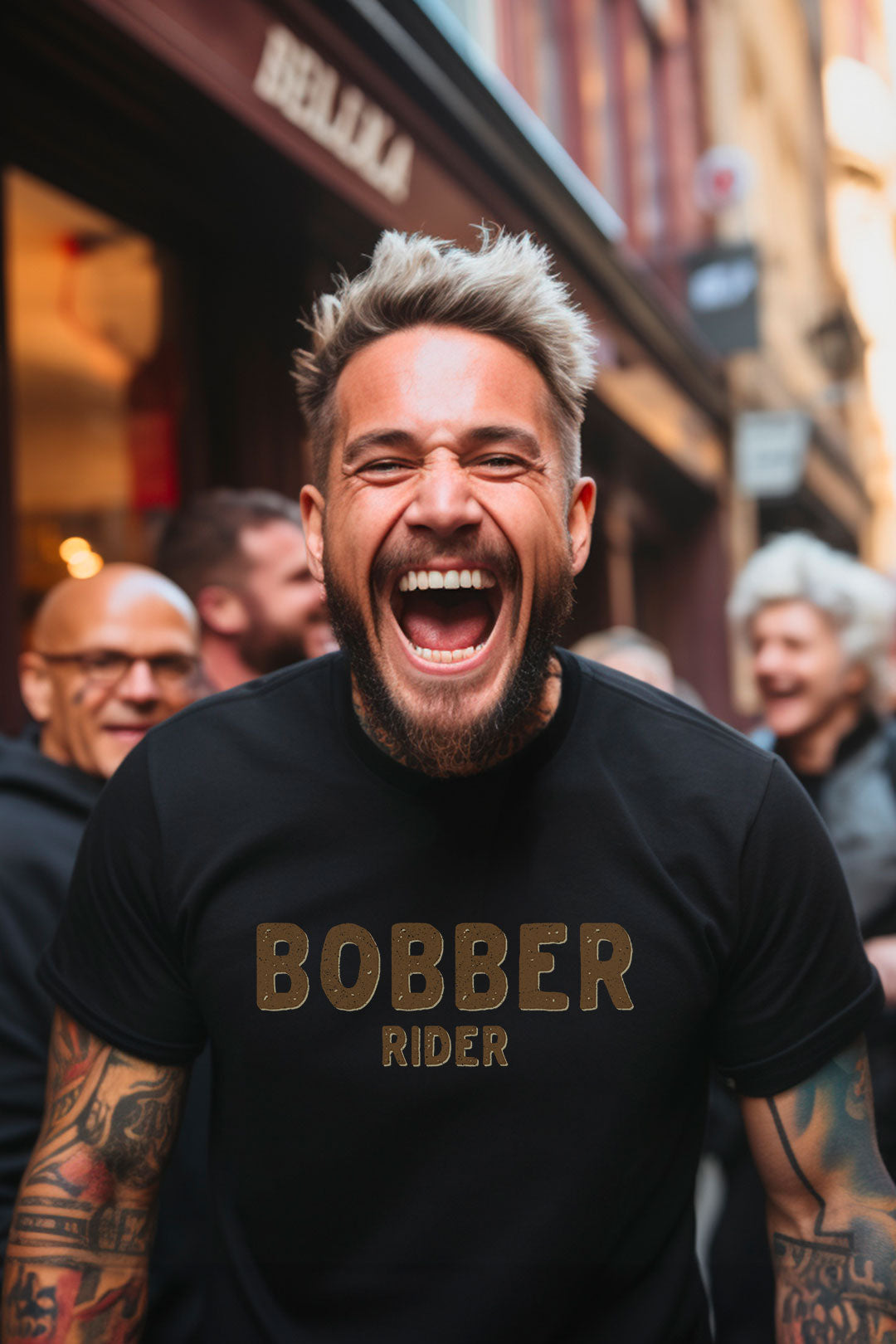 Bobber Rider Motorcycle t-shirt