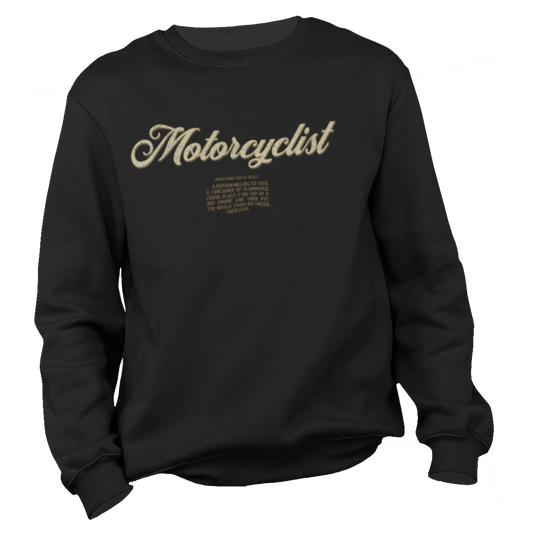 Motorcyclist Sweatshirt