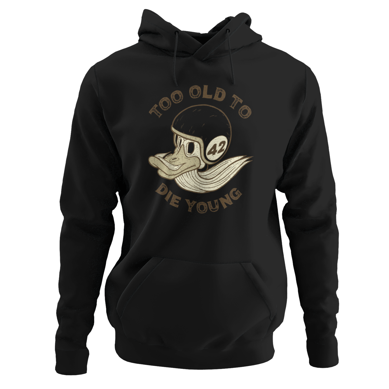 Too Old To Die Young Motorcycle Hoodie