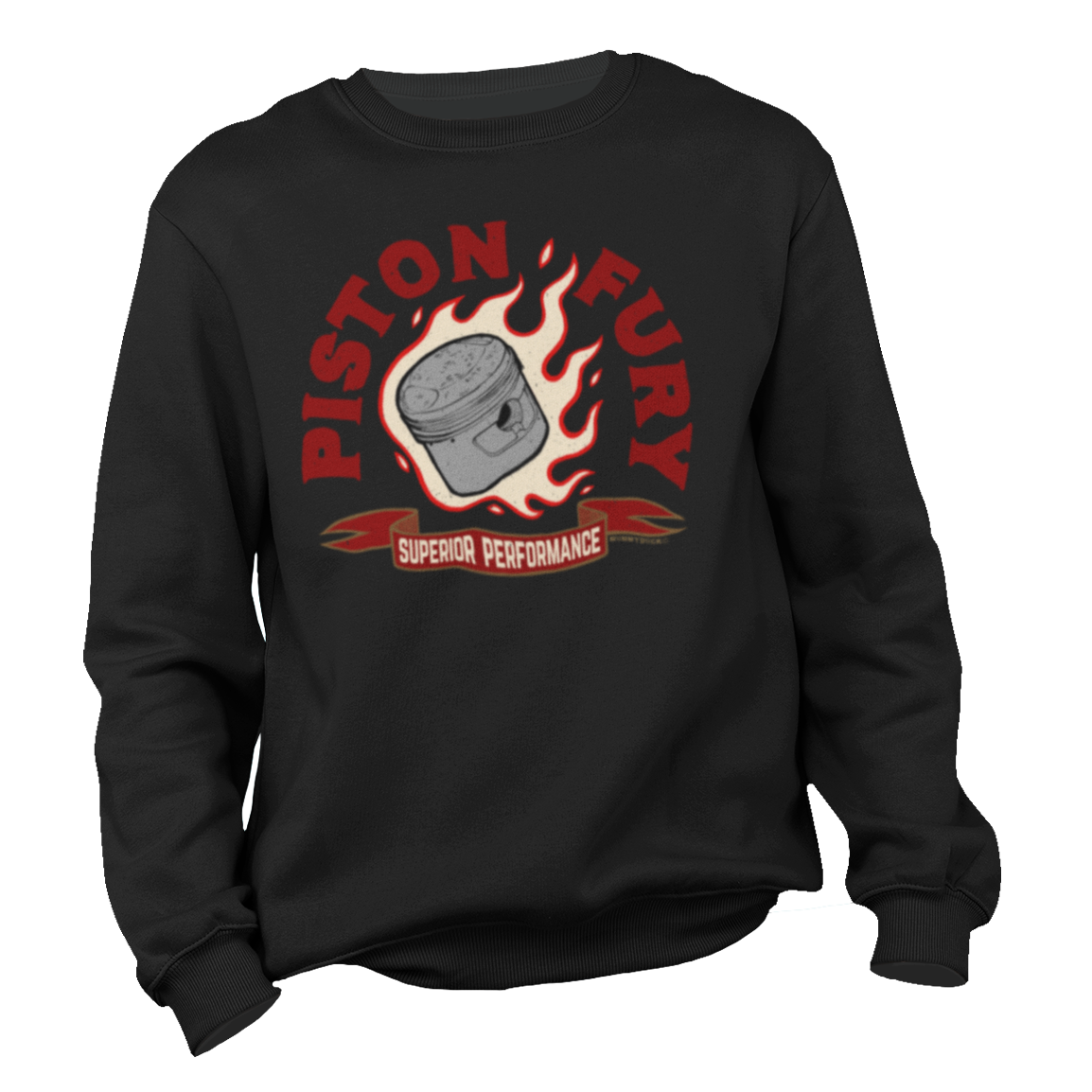 Piston Fury Motorcycle Sweatshirt