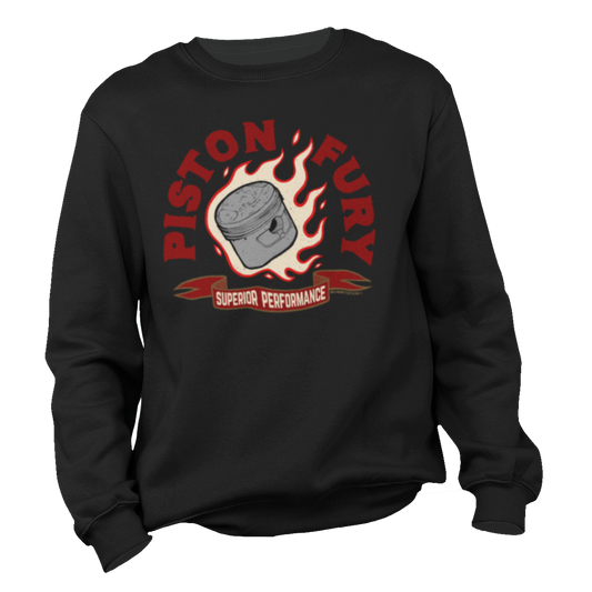 Piston Fury Motorcycle Sweatshirt