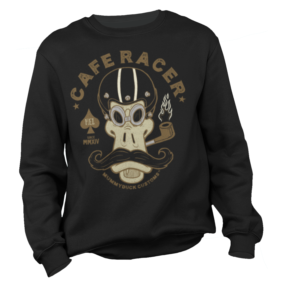 Cafe Racer Gentleman Motorcycle Sweatshirt