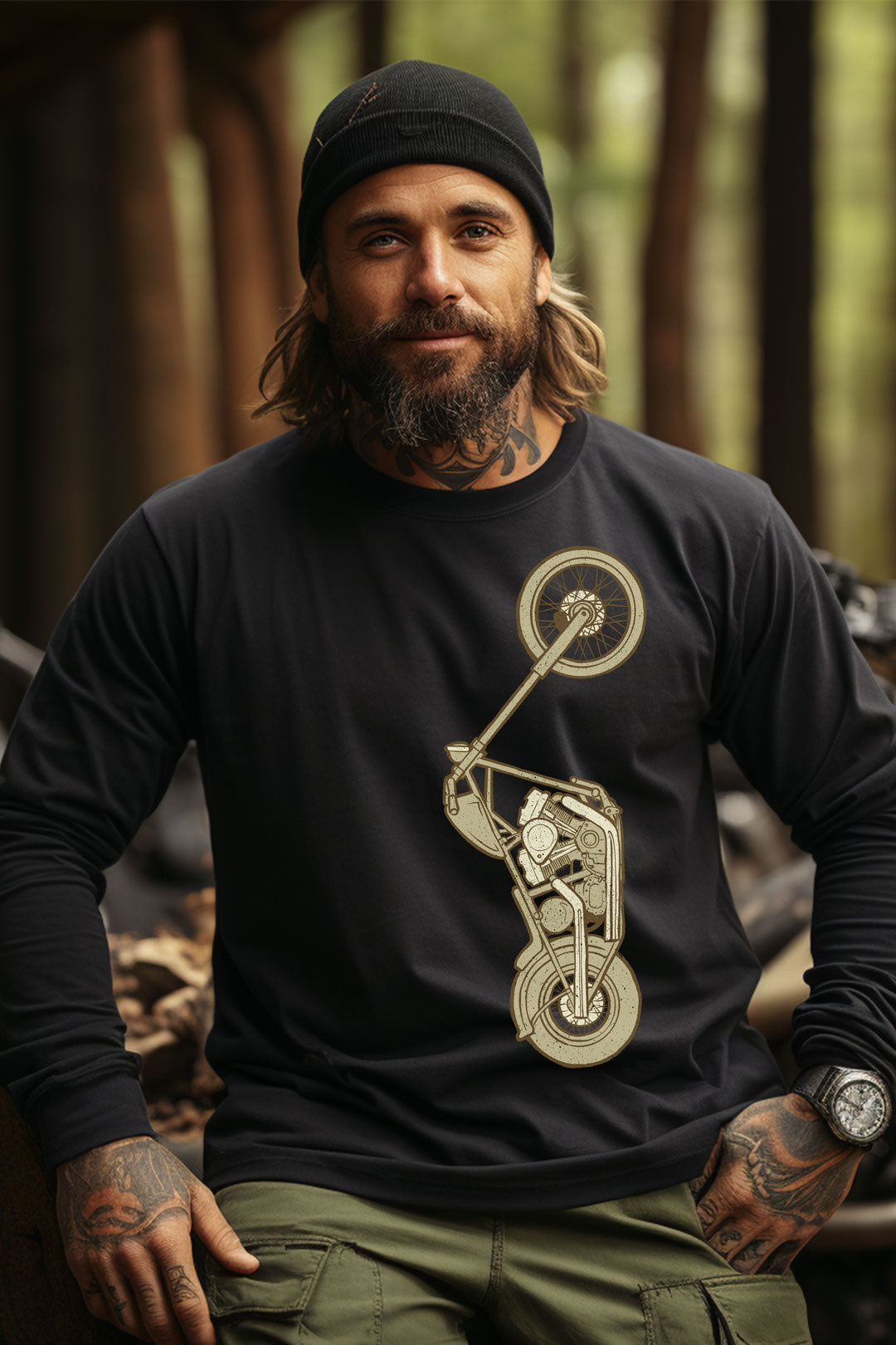 Custom Motorcycle Sweatshirt