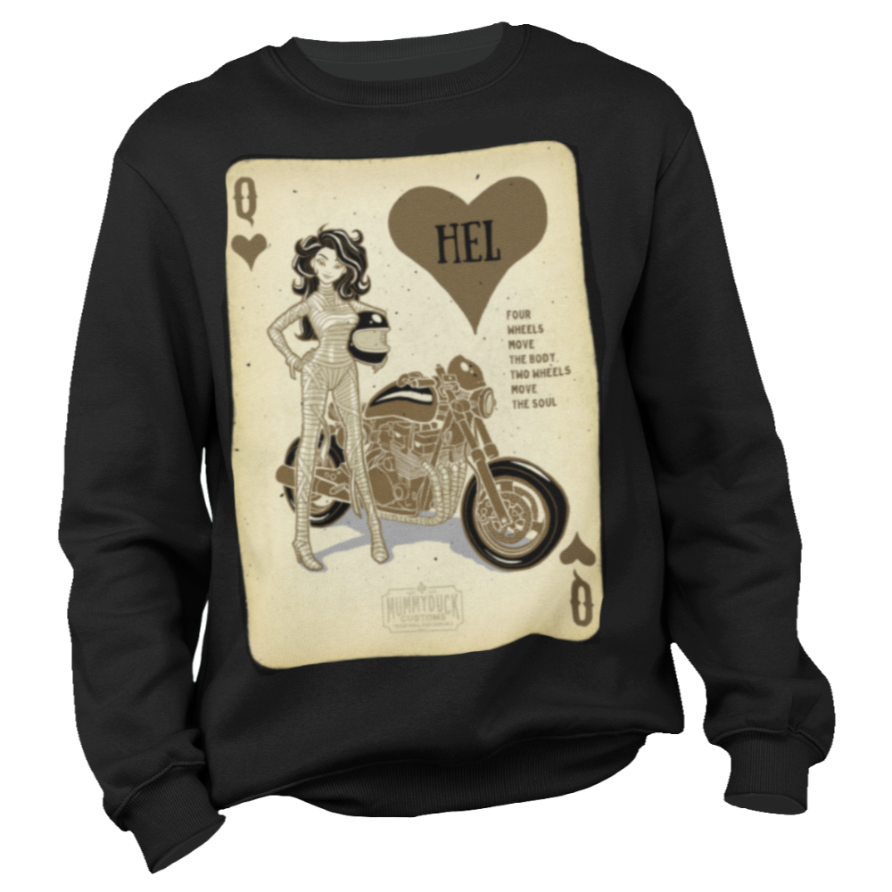 HEL Queen Motorcycle Sweatshirt