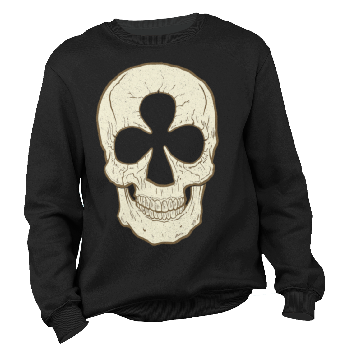 Cross Skull Motorcycle Sweatshirt