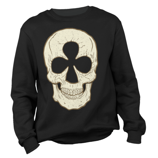 Cross Skull Motorcycle Sweatshirt