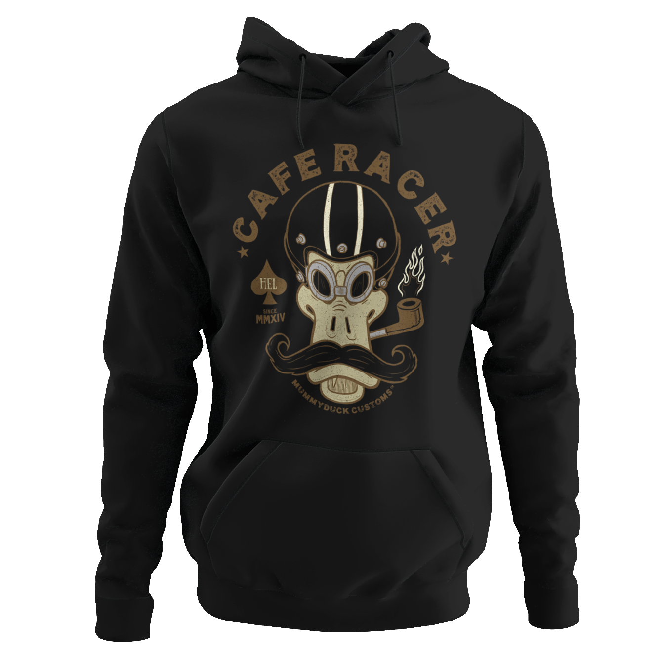 Cafe Racer Gentleman Motorcycle Hoodie
