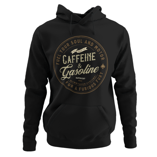 Caffeine & Gasoline Motorcycle Hoodie
