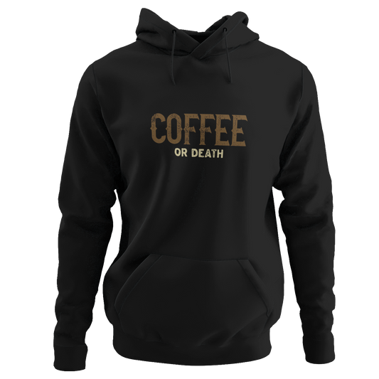 Coffee or Death Motorcycle Hoodie