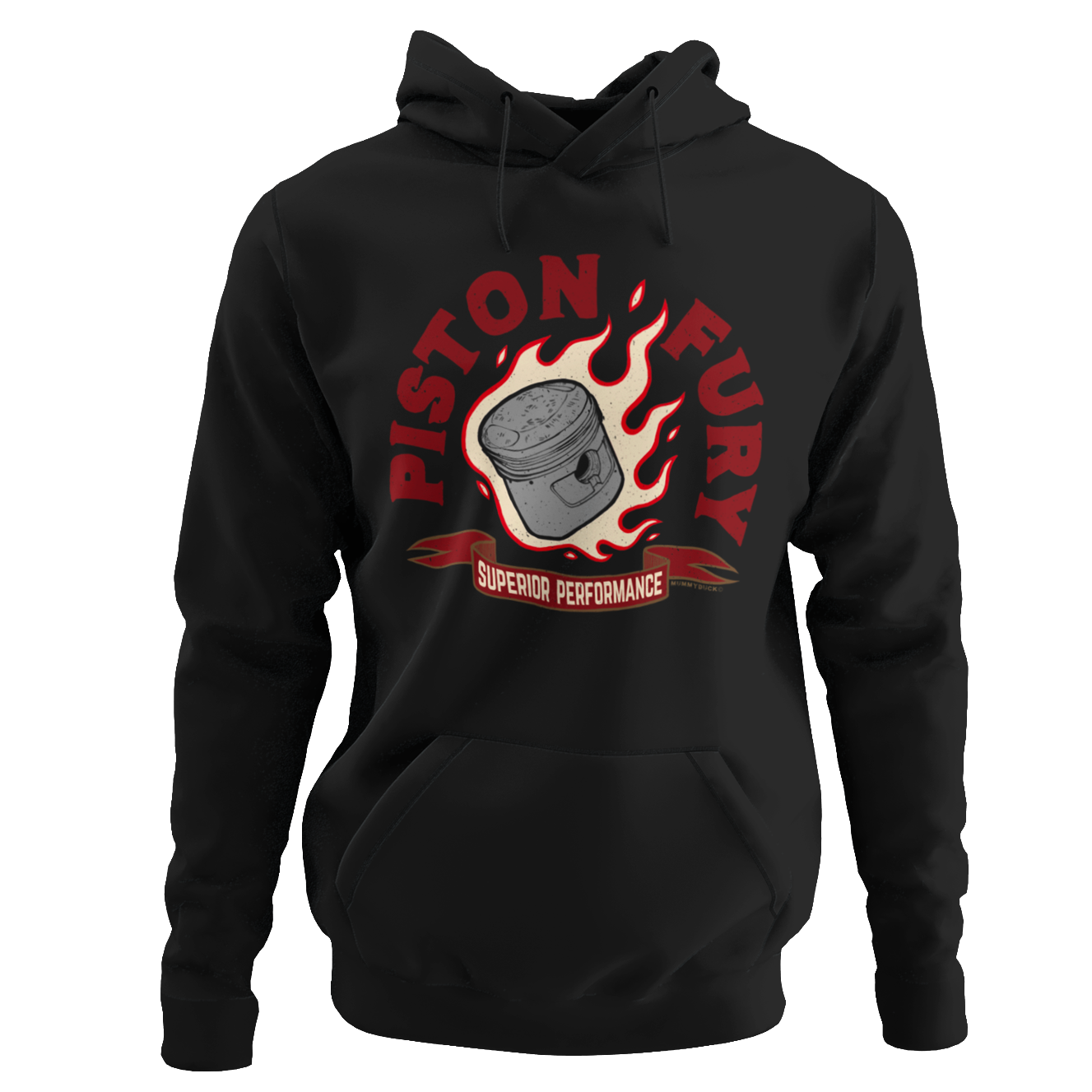 Piston Fury Motorcycle Hoodie