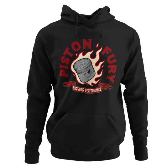 Piston Fury Motorcycle Hoodie