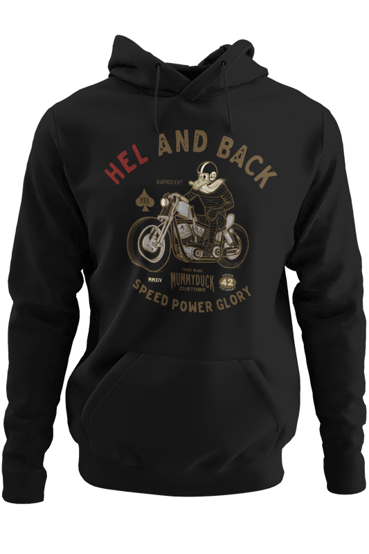 Mummy rider with his HD. He bows power and speed. He’s fast if needed. Otherwise, he just rides HEL and back if he pleases.  Everyone needs a cozy go-to hoodie to curl up in, so go for one that's soft, smooth, and stylish. It's the perfect choice for cooler evenings!