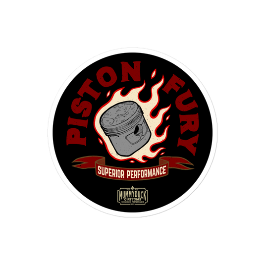 Piston Fury Stickers