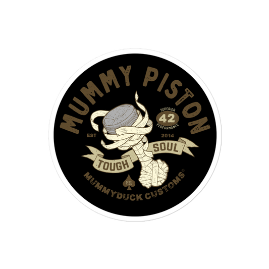 Mummy Piston Stickers