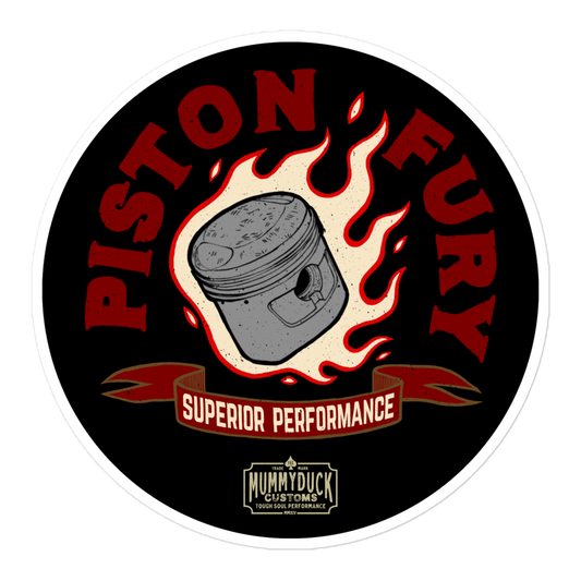 Piston Fury Stickers