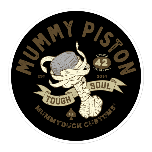 Mummy Piston Stickers