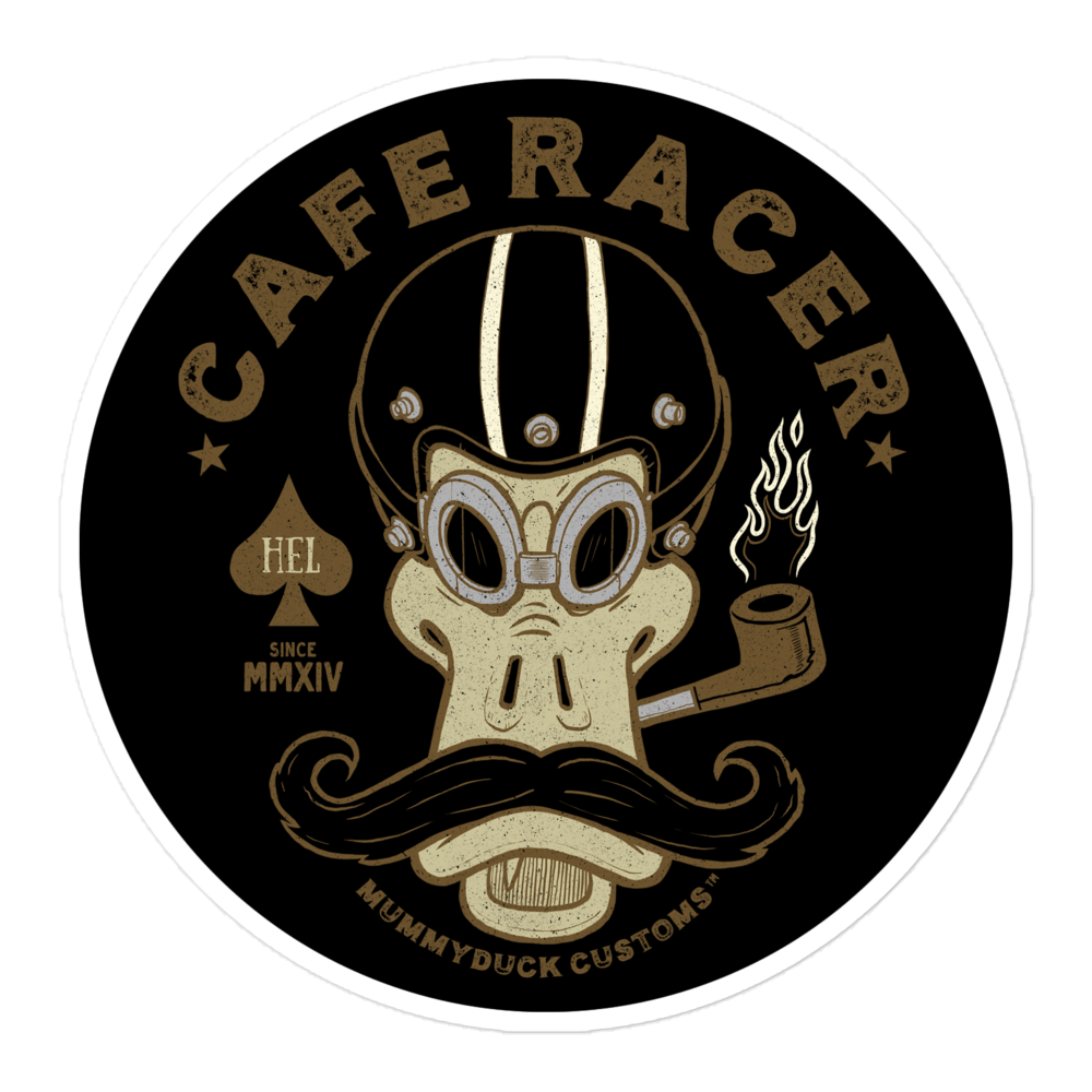 Cafe Racer Bubble-free stickers