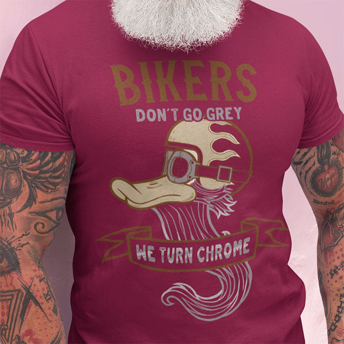 Bikers Turn Chrome T-shirt