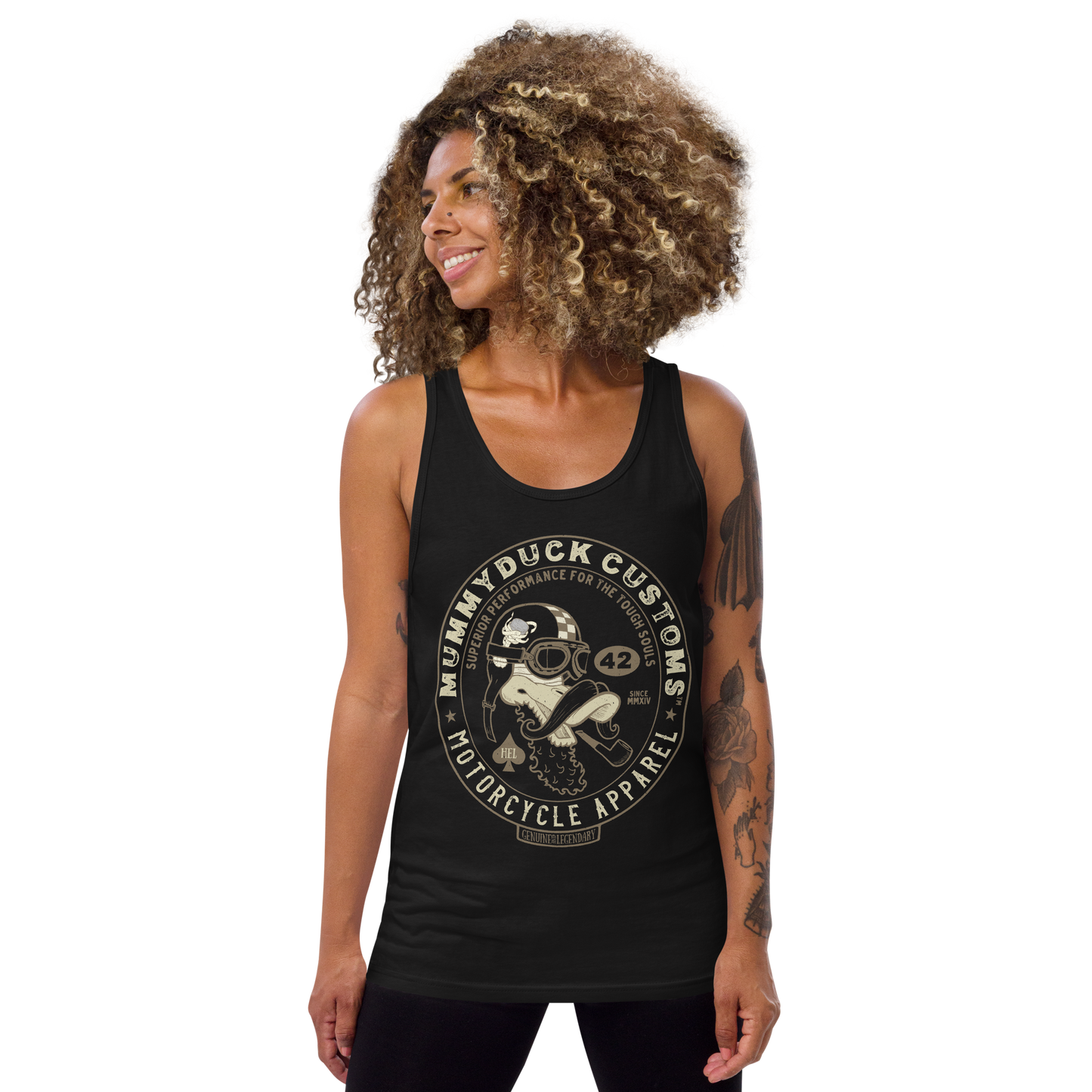 Bearded Gentleman Motorcycle Tank Top