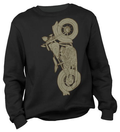 Flathead Harley Sweatshirt Vintage Motorcycle Shirt