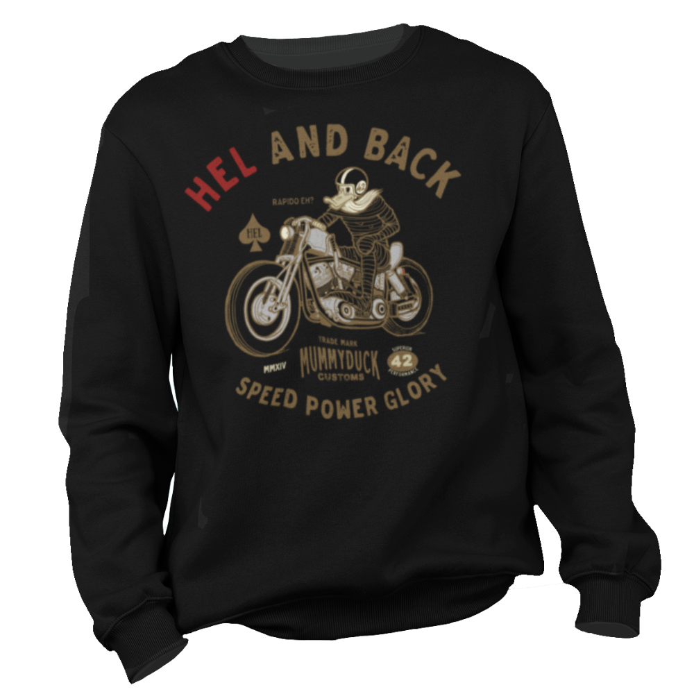 HEL And Back Sweatshirt Motorcycle shirt