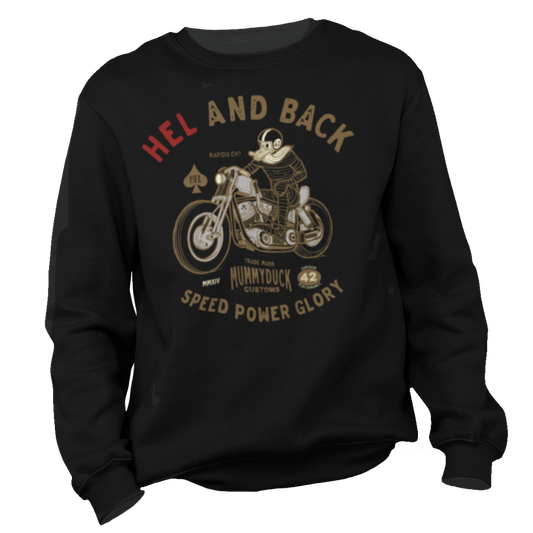 HEL And Back Sweatshirt Motorcycle shirt