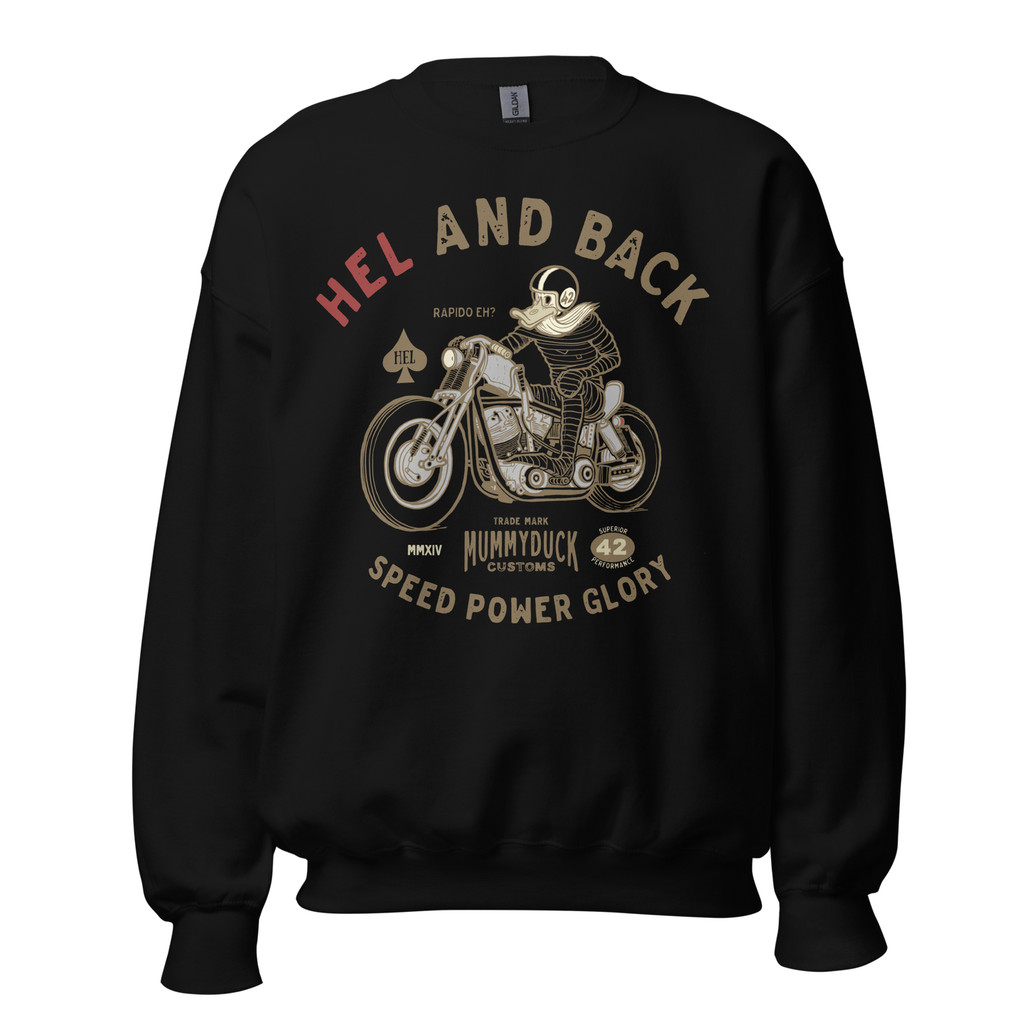 HEL And Back Sweatshirt Motorcycle shirt