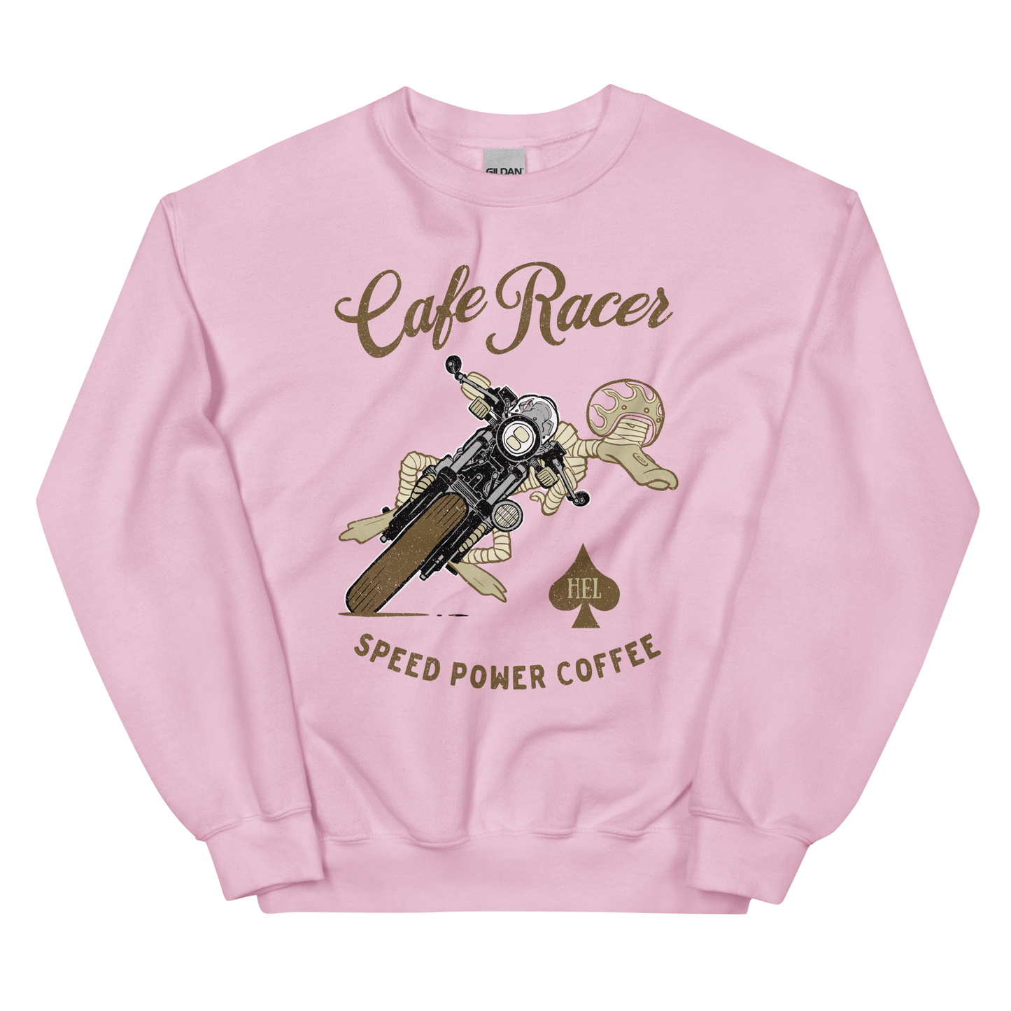 Cafe Racer Lean On Motorsyle Sweatshirt