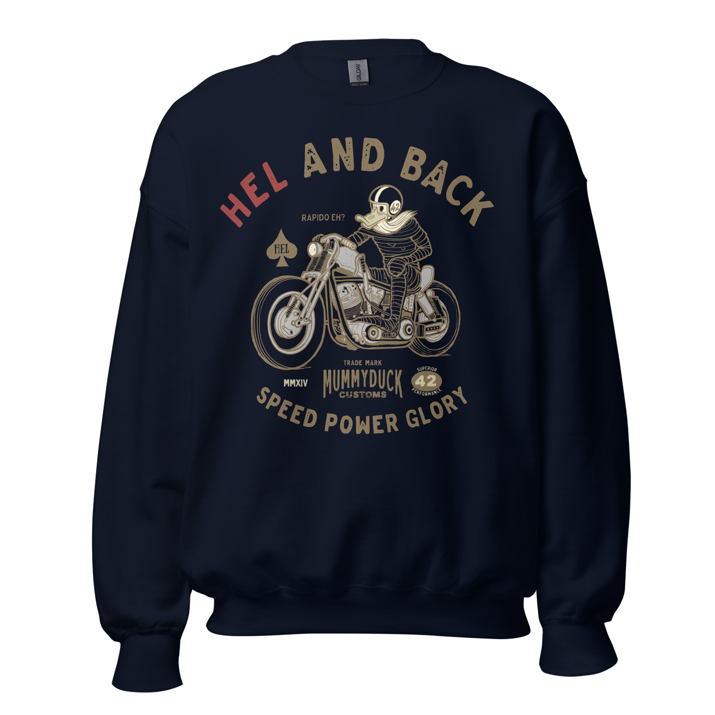HEL And Back Sweatshirt Motorcycle shirt