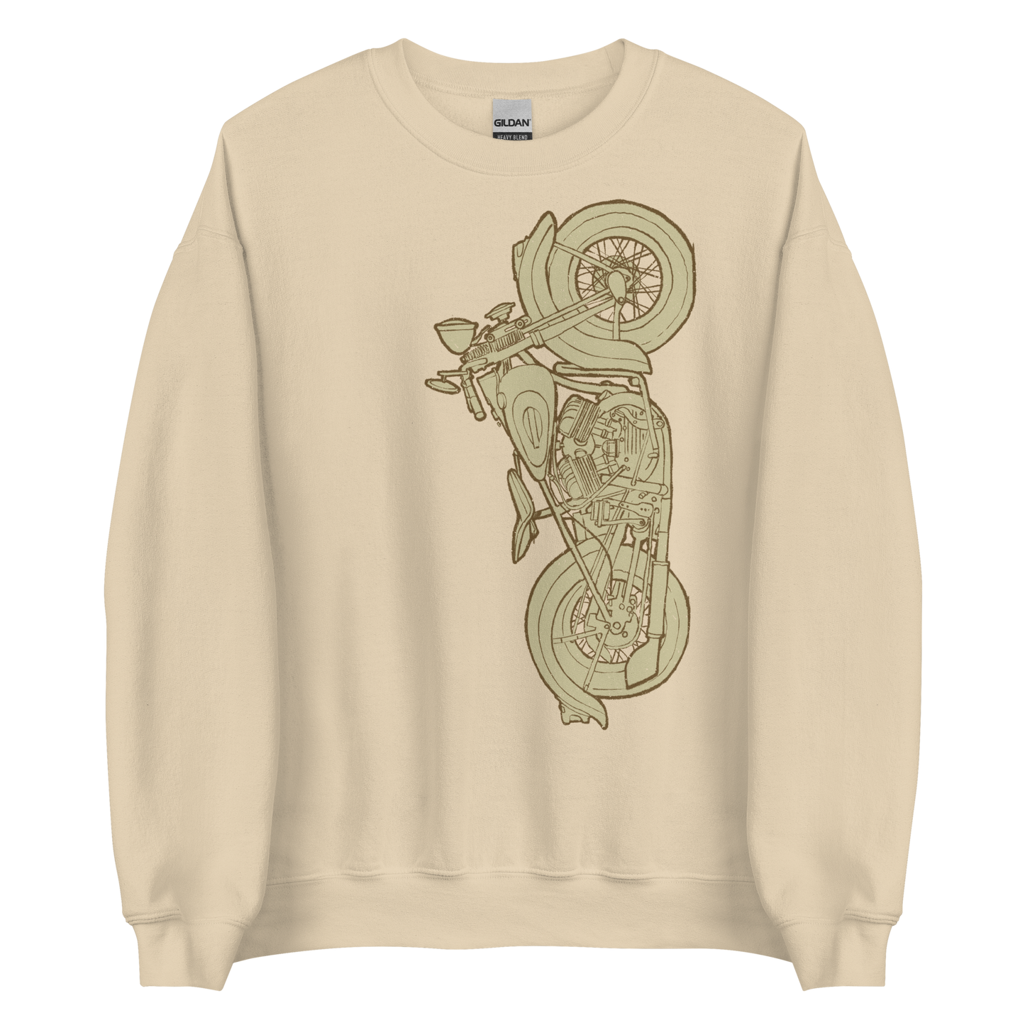 sand Flathead Harley Sweatshirt Vintage Motorcycle Shirt Cool Biker Sweatshirt Road Trip Journey Shirt Cool Harley Shirt Cool Biker Gifts For Him