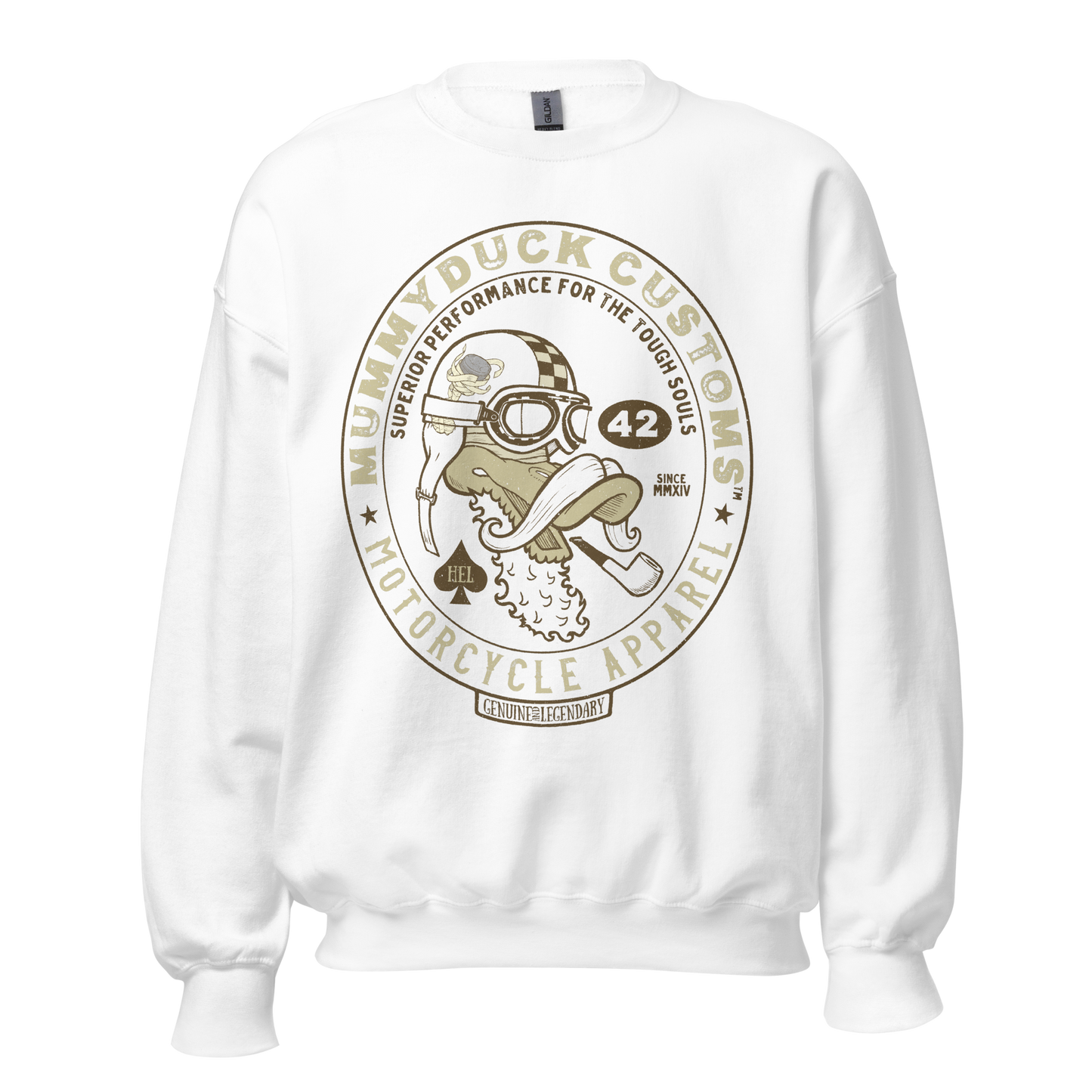 Bearded Gentleman Motorcycle Sweatshirt