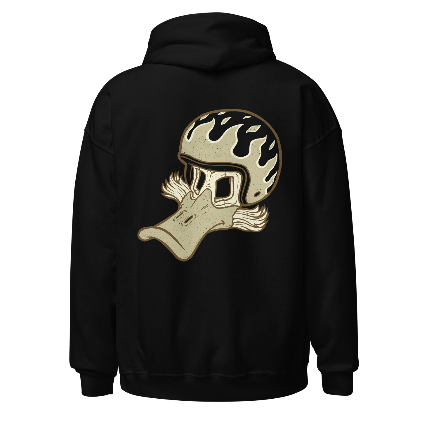 Black Storm Rider on motorcycle riding through wind and rain, fearless and unstoppable, twisting the throttle into the storm.