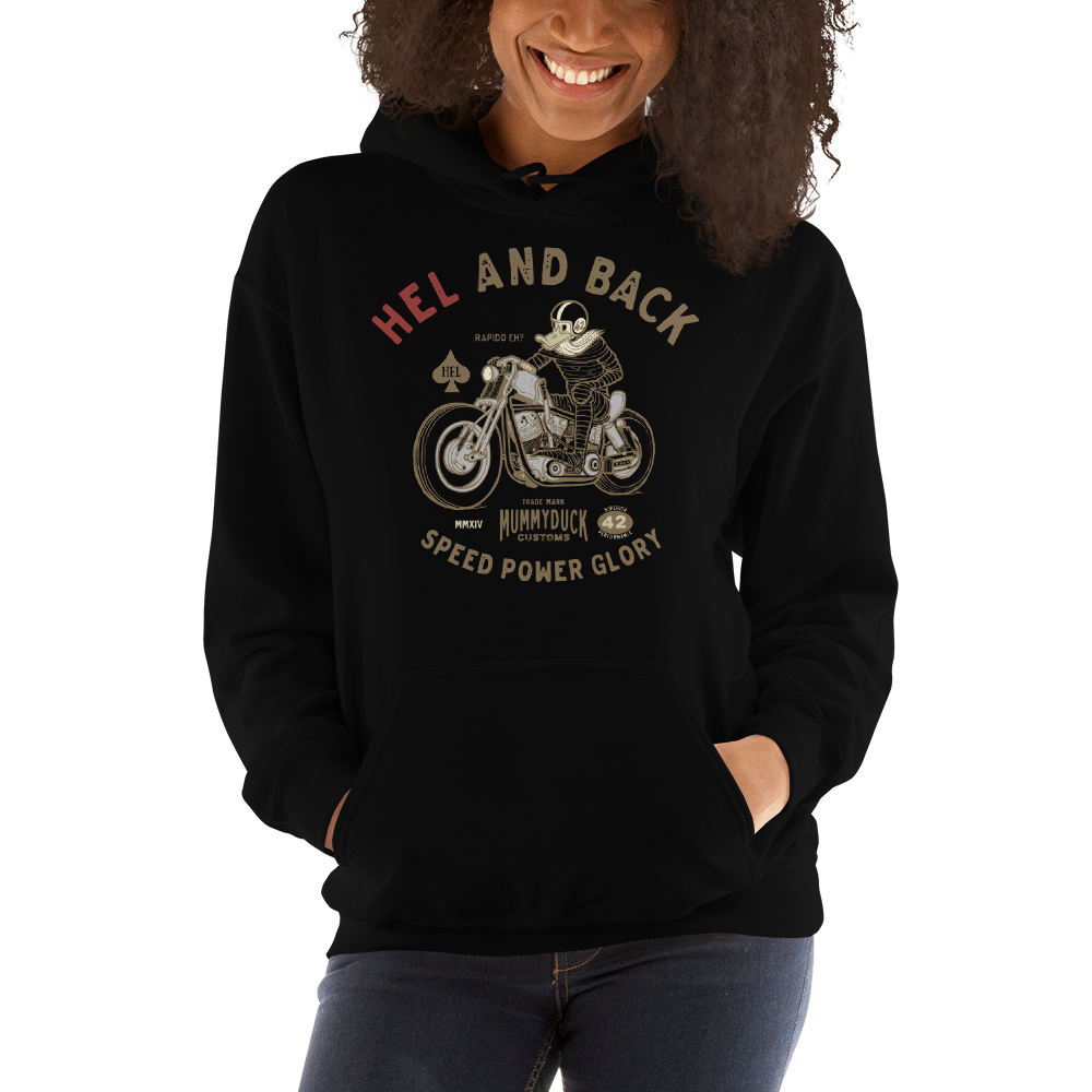 HEL and back Hoodie