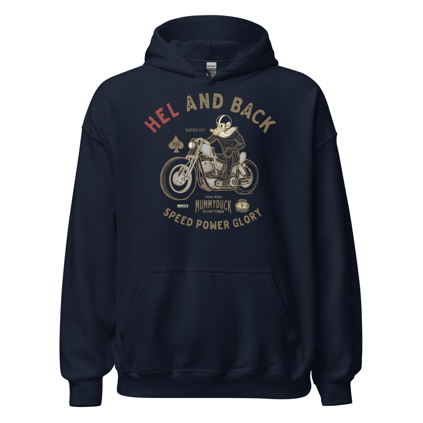 HEL and back Hoodie