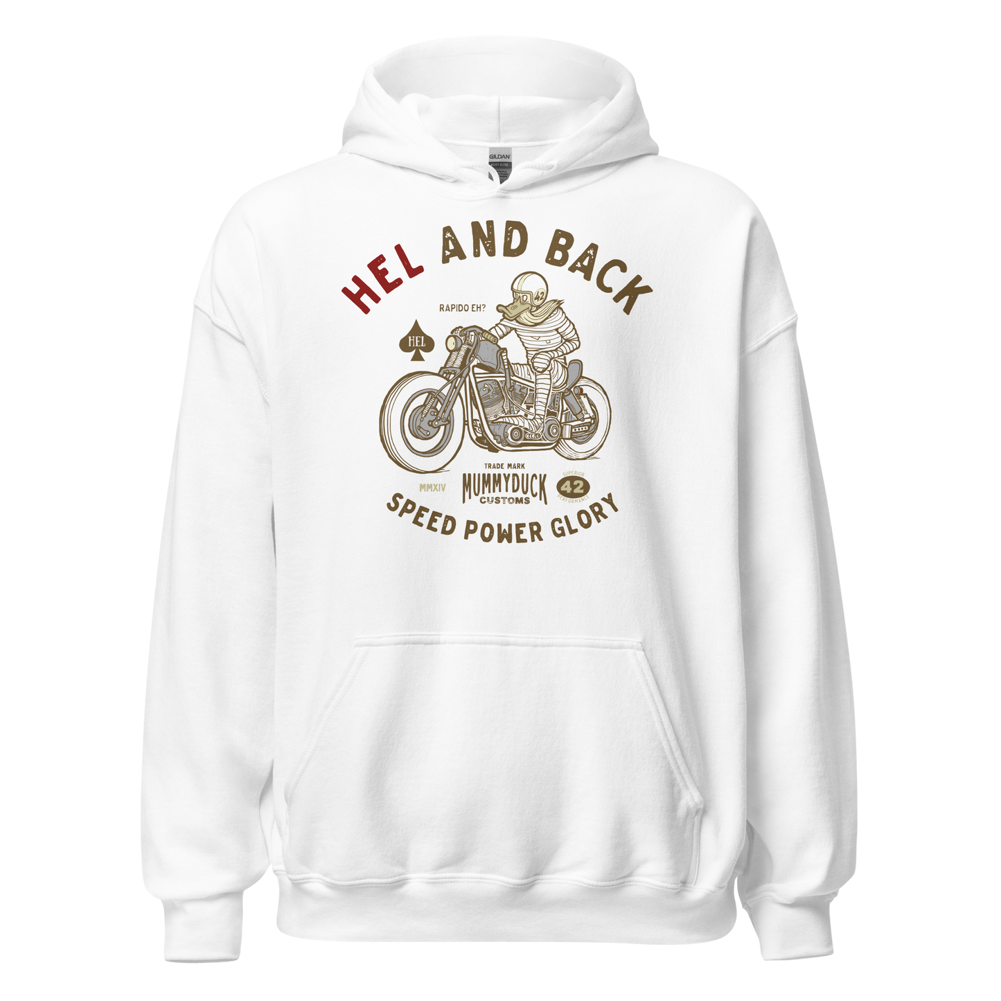 HEL and back Hoodie