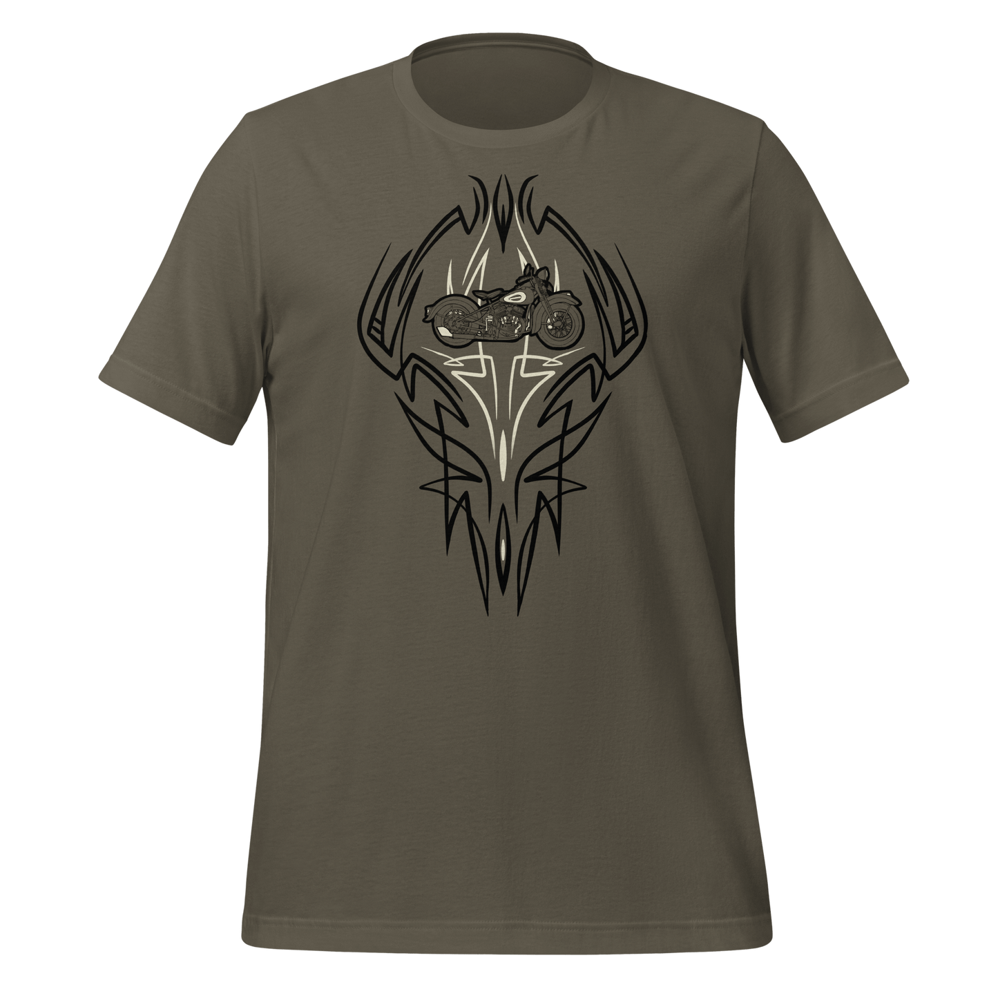 Pinstripe Flathead Motorcycle T-shirt