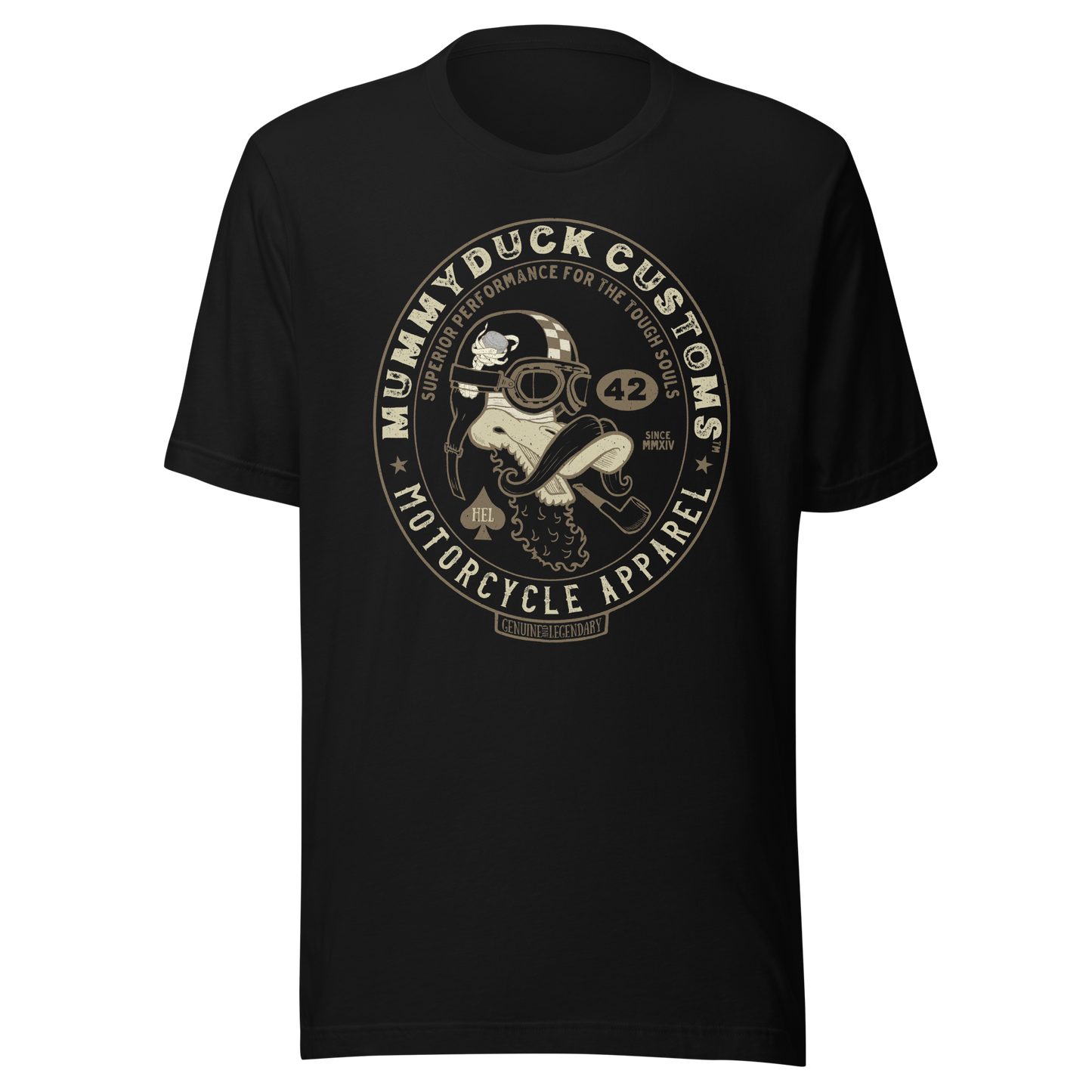 Bearded Gentleman Motorcycle T-Shirt