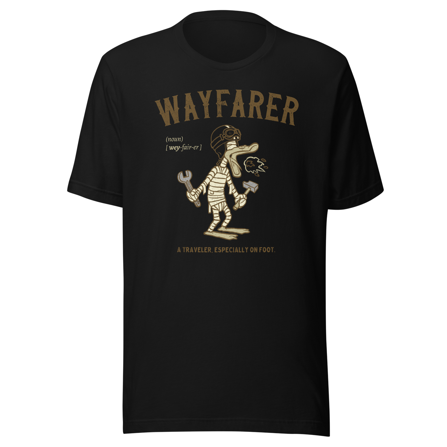 Wayfarer Biker t-shirt Biker Repair Shirt Cool Biker Dad Biker Shirt Black T-Shirt Great Motorcycle Gift for Men Gift Idea for Biker Dad Tee