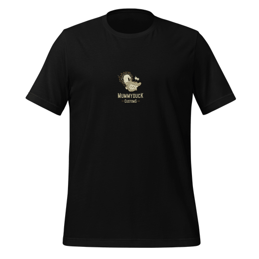 Men’s black Ride Till Die t-shirt, featuring vintage skull and crossbones design for bikers