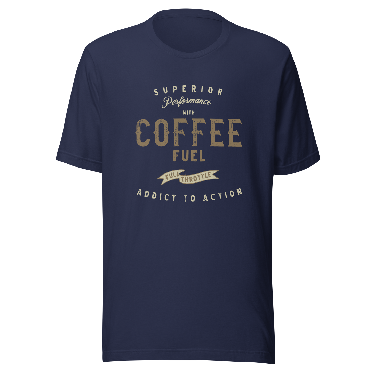 Coffee Fuel Motorcycle T-shirt