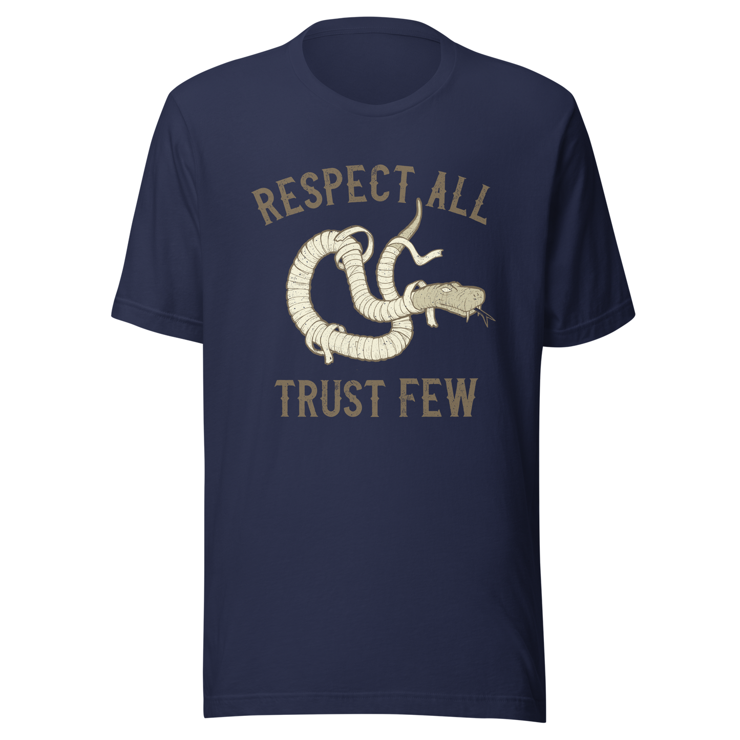 Respect All Trust Few Motorcycle Snake t-shirt Snake Design Unisex Biker T-Shirt Motorcycle Women Cafe Racer Shirt Moto Shirt Bobber Shirt