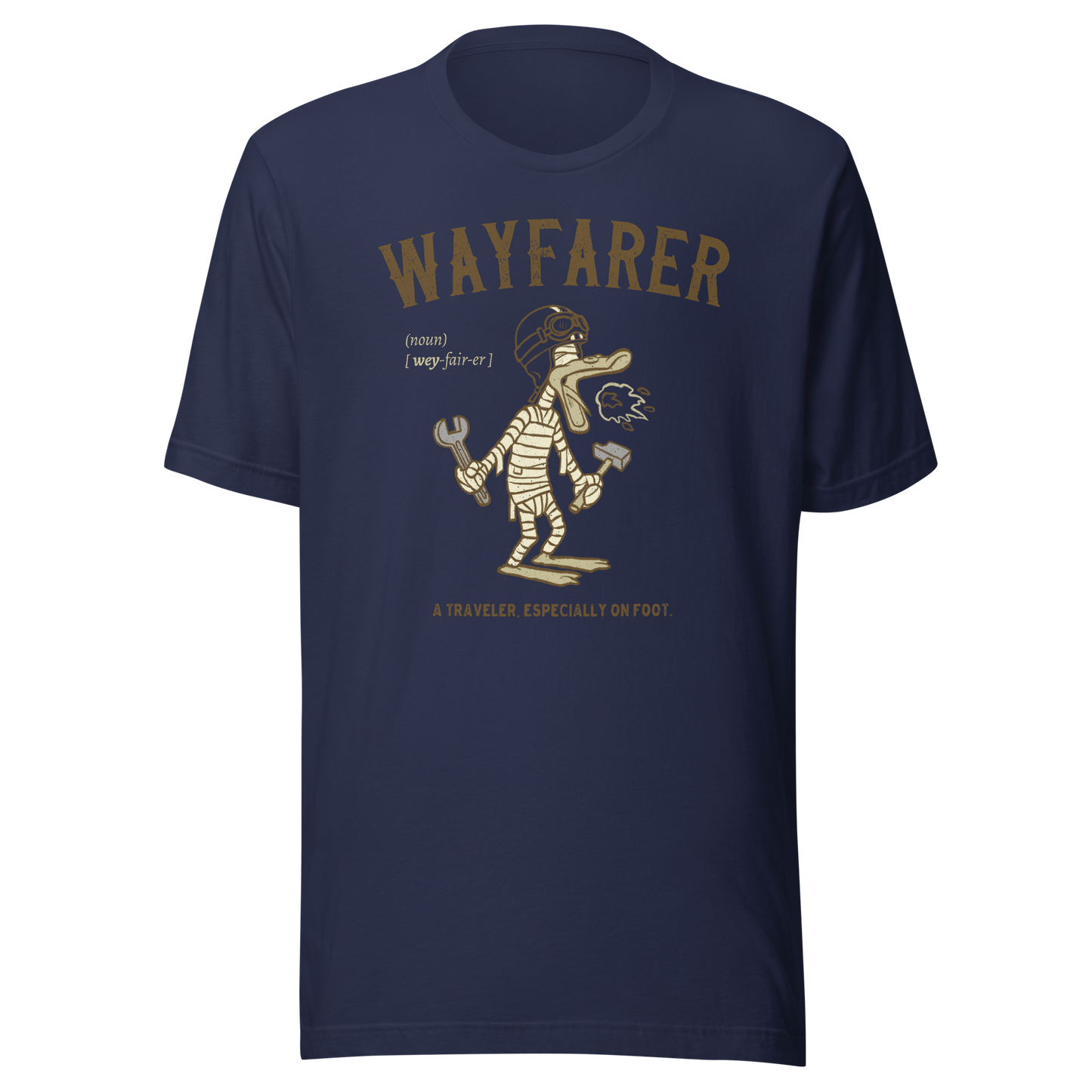 navy Wayfarer Biker t-shirt Biker Repair Shirt Cool Biker Dad Biker Shirt Black T-Shirt Great Motorcycle Gift for Men Gift Idea for Biker Dad Tee