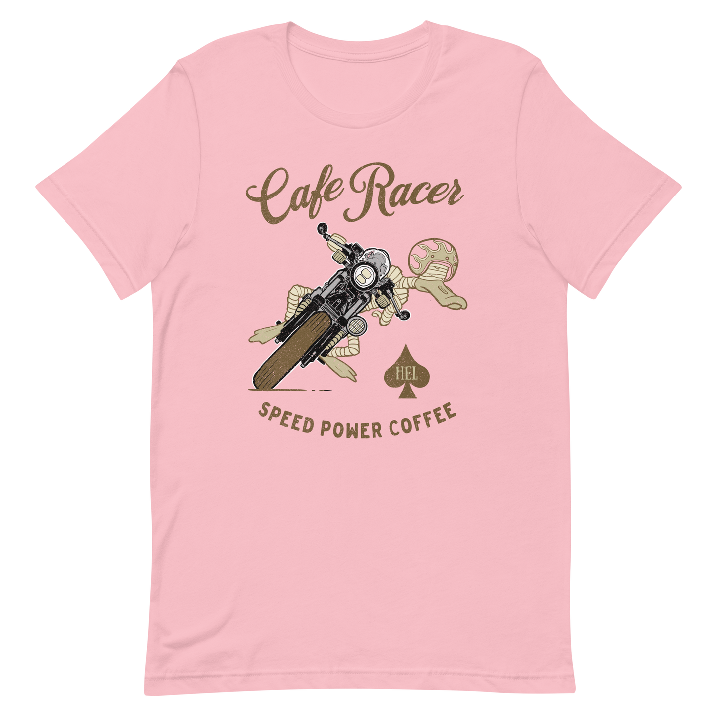 Cafe Racer Lean On Motorsyle t-shirt