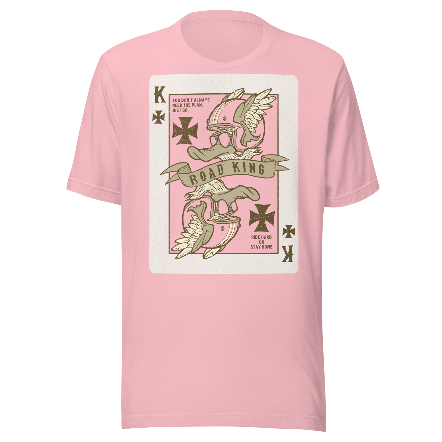 This Road King Motorcycle t-shirt is everything you've dreamed of and more. It feels soft and lightweight, with the right amount of stretch. It's comfortable and flattering for all.