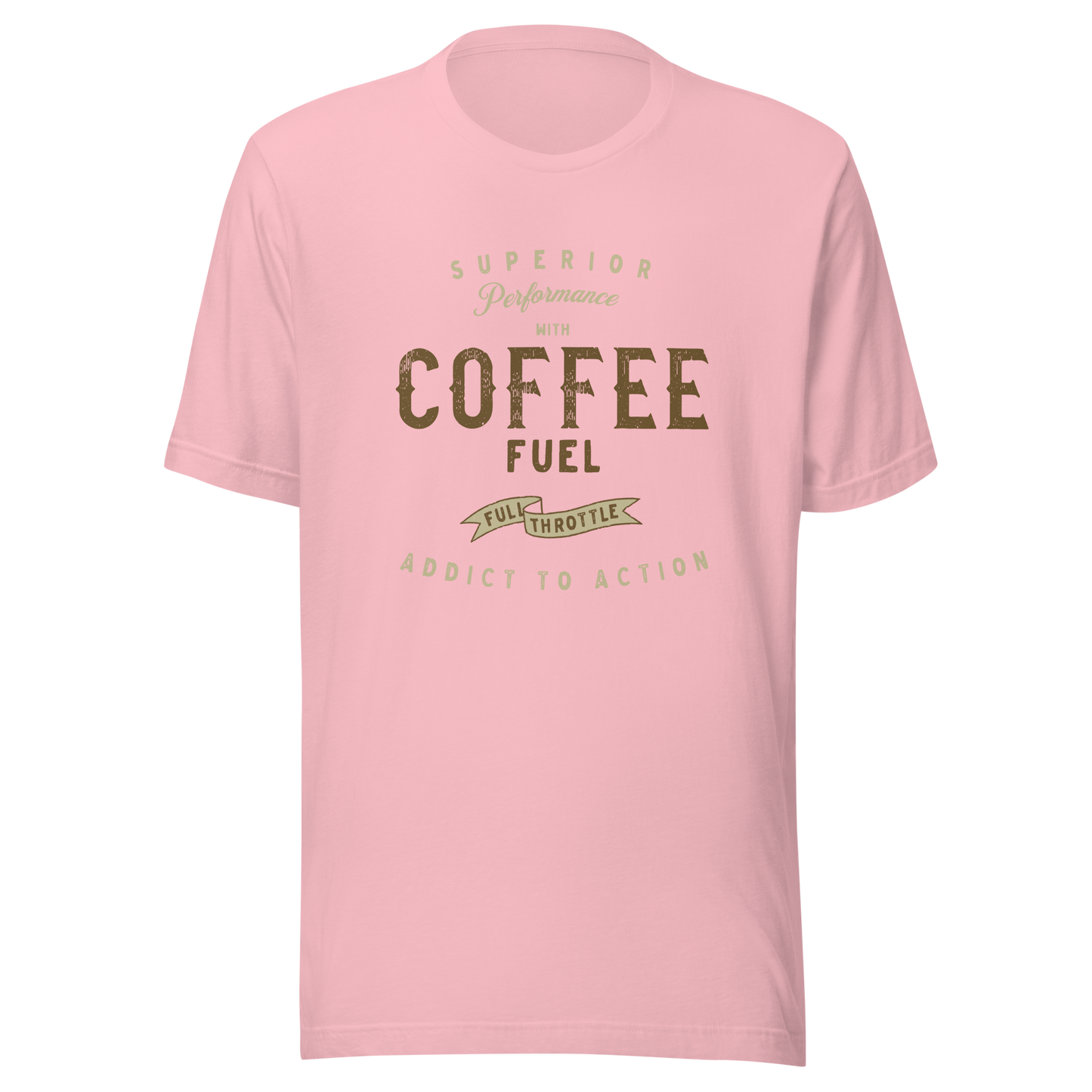 Coffee Fuel Motorcycle T-shirt