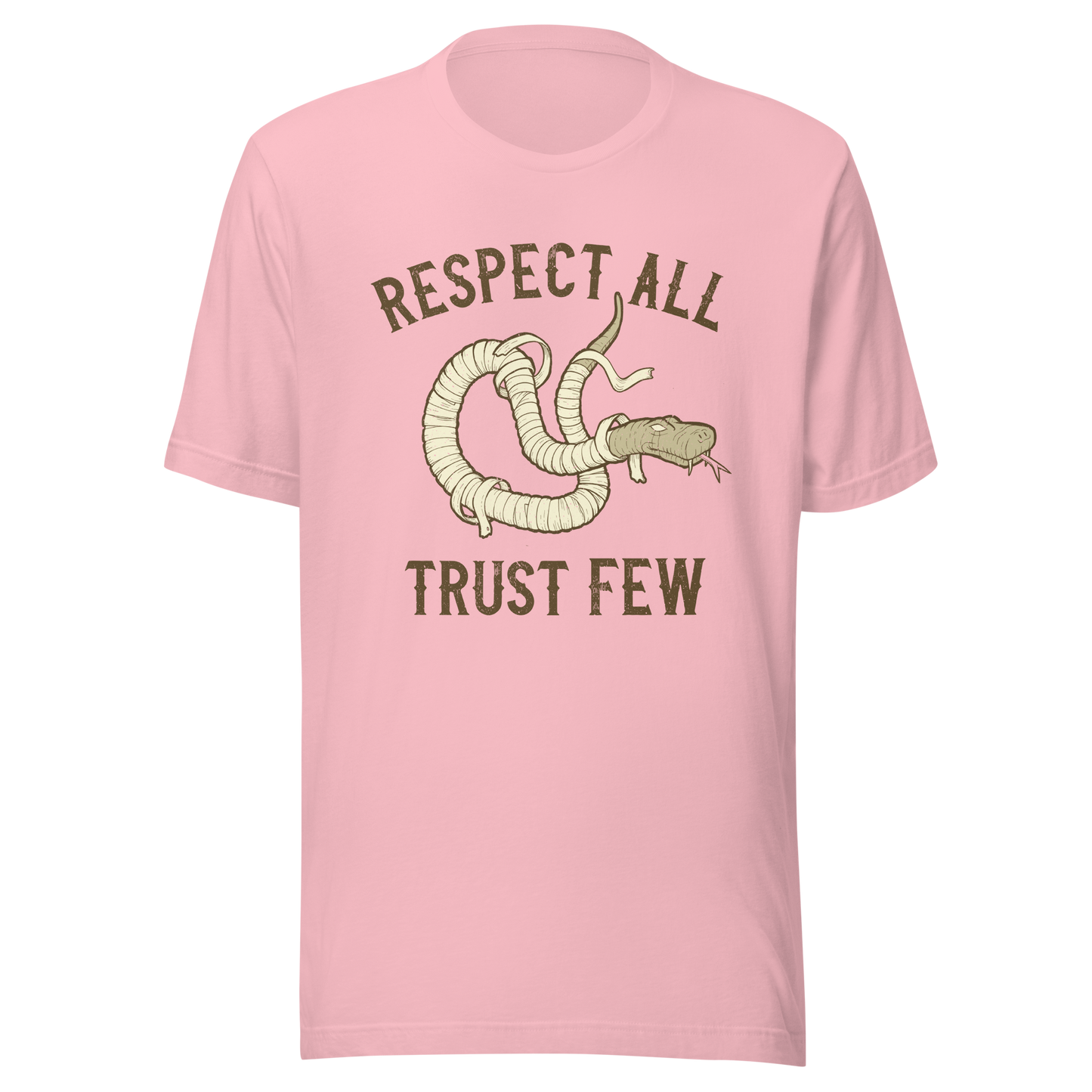 Respect All Trust Few Motorcycle Snake t-shirt Snake Design Unisex Biker T-Shirt Motorcycle Women Cafe Racer Shirt Moto Shirt Bobber Shirt