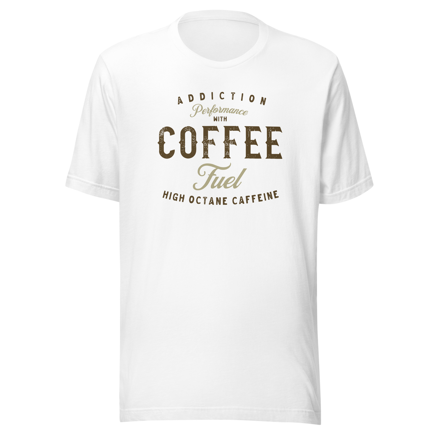 Coffee Fuel High Octane Motorcycle t-shirt