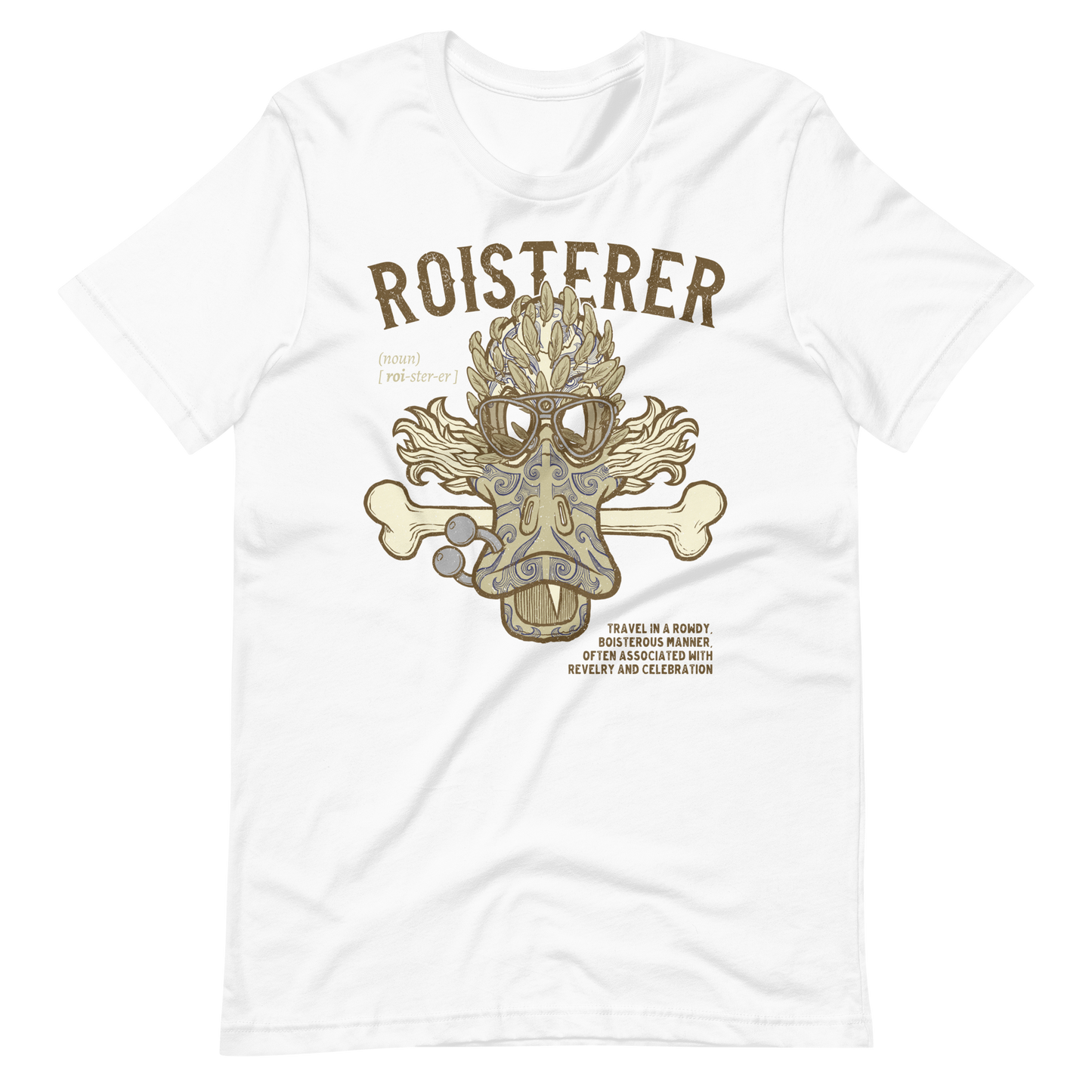 White Roisterer Motorcycle T-shirt Cerlebration Biker Shirt Tourer Travel Shirt Gift For Biker Traveling Gear Motorcycle Road Trip Shirt Biker Gear
