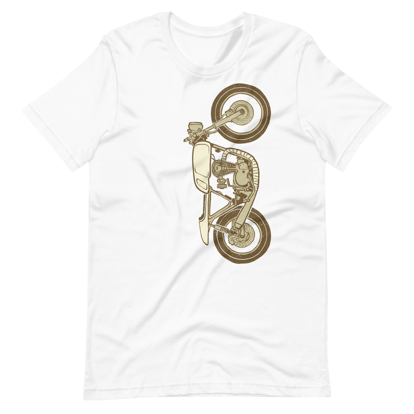 White Cafe Racer Tshirt Race Biker Shirt Motorbike Cool Gift For Him Coffee Lover Biker Shirt Motorcycle Rider Shirt Road Trip Journey Shirt