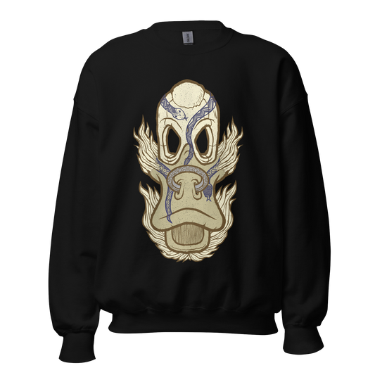 No 005 Wierd Duck Skull collection sweatshirt